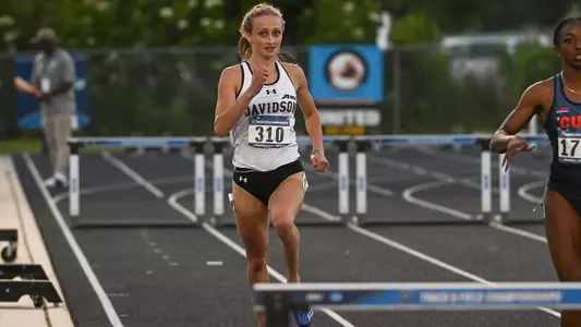 A photo of Anna Davis at the NCAA East Preliminary