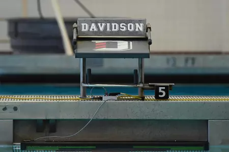 Davidson takes on UNC-Wilmington in non-conference swimming action at Charles A. Cannon Pool on Friday, January 11, 2019 in Davidson, North Carolina.
