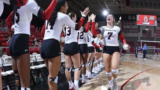 Hattie runs through starting lineup high fives