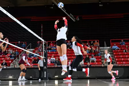 Davidson takes on Fordham in A-10 Conference women’s volleyball action at Belk Arena on Friday, October 21, 2022 in Davidson, North Carolina.