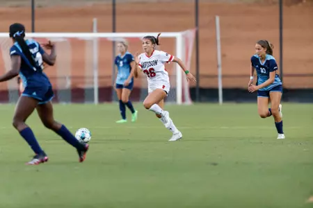 Davidson takes on Rhode Island in conference women's soccer action at Alumni Stadium on Thursday, September 22, 2022 in Davidson, North Carolina.