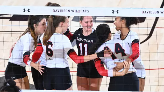 Davidson takes on VCU in A-10 womenâ??s volleyball action at Belk Arena on Tuesday, October 04, 2022 in Davidson, North Carolina.