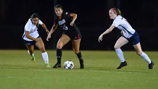 Davidson takes on Dayton in A-10 womenâ??s soccer action at Alumni Soccer Stadium on Thursday, September 15, 2022 in Davidson, North Carolina.