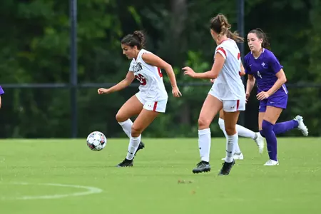 Davidson takes on Furman in non-conference womenâ??s soccer at Alumni Soccer Stadium on Sunday, August 28, 2022 in Davidson, North Carolina.