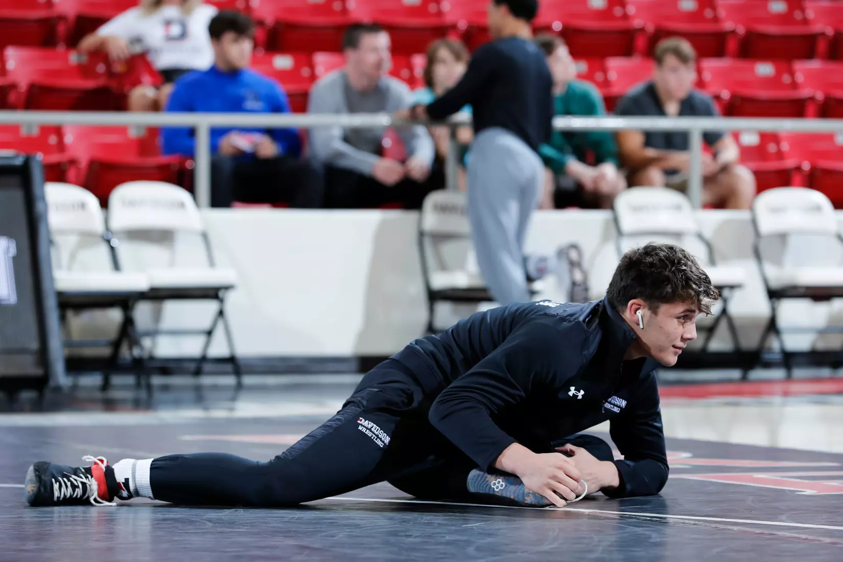 Davidson takes on Michigan State in non-conference wrestling action at Belk Arena on Friday, November 11, 2022 in Davidson, North Carolina.
