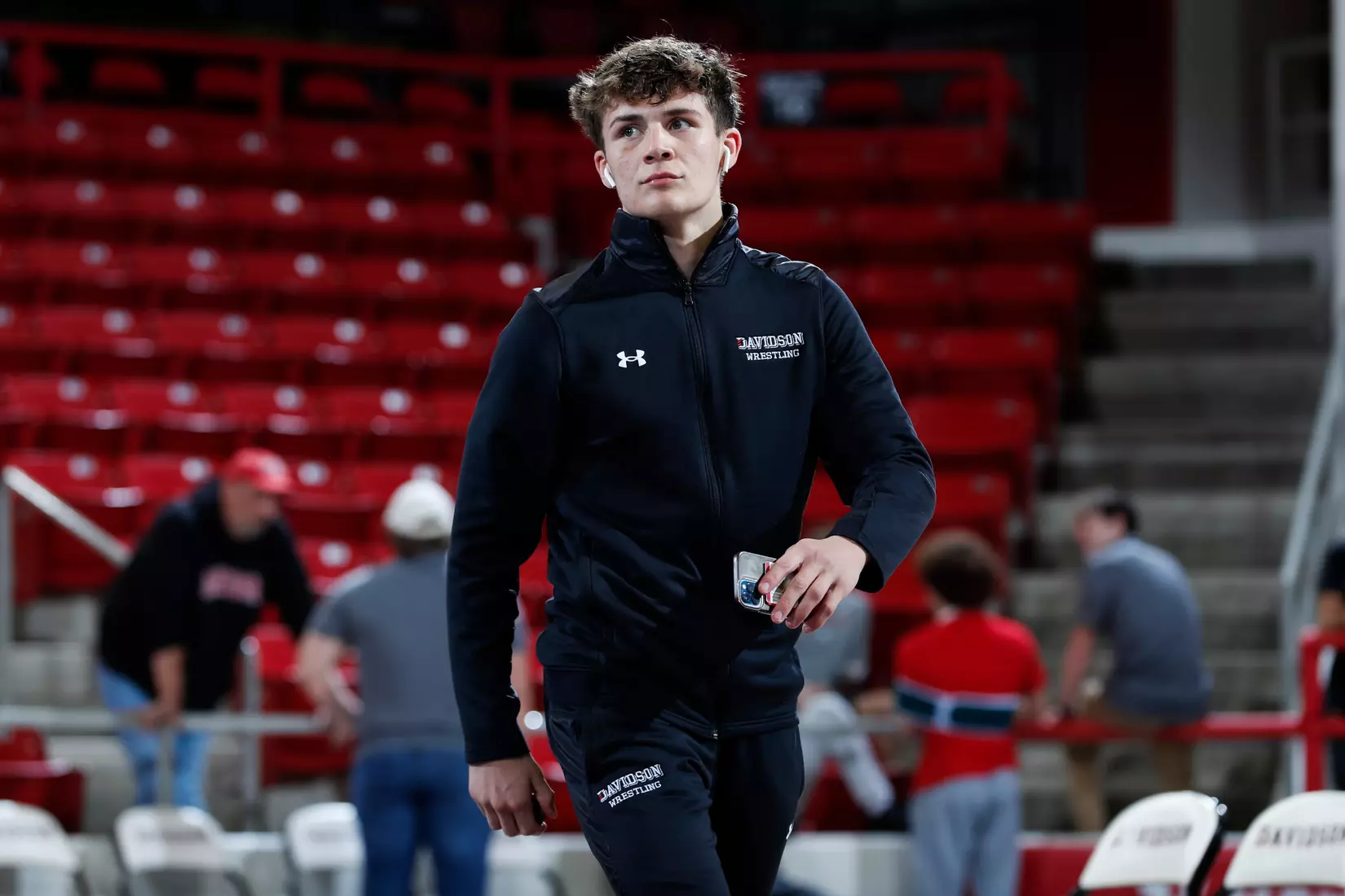 Davidson takes on Michigan State in non-conference wrestling action at Belk Arena on Friday, November 11, 2022 in Davidson, North Carolina.