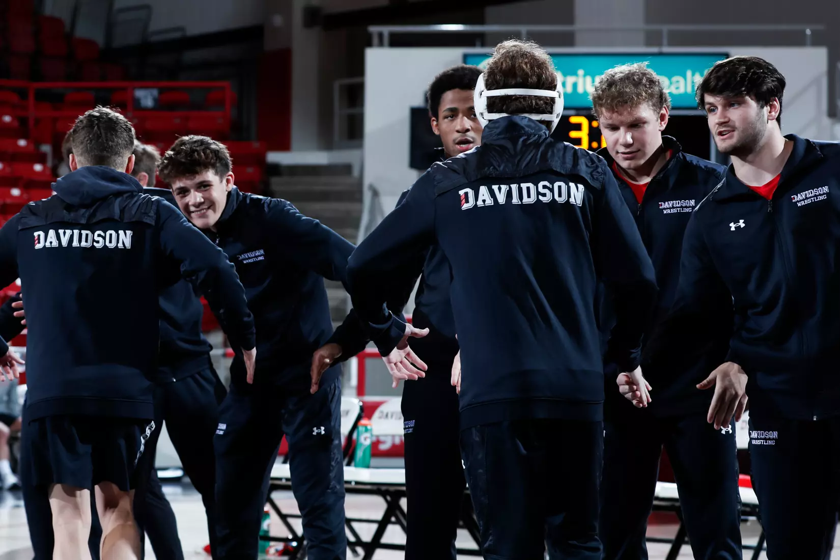 Davidson takes on Michigan State in non-conference wrestling action at Belk Arena on Friday, November 11, 2022 in Davidson, North Carolina.