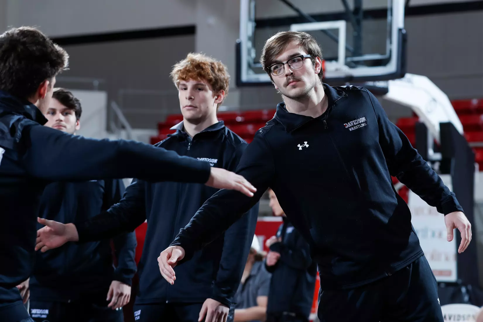 Davidson takes on Michigan State in non-conference wrestling action at Belk Arena on Friday, November 11, 2022 in Davidson, North Carolina.