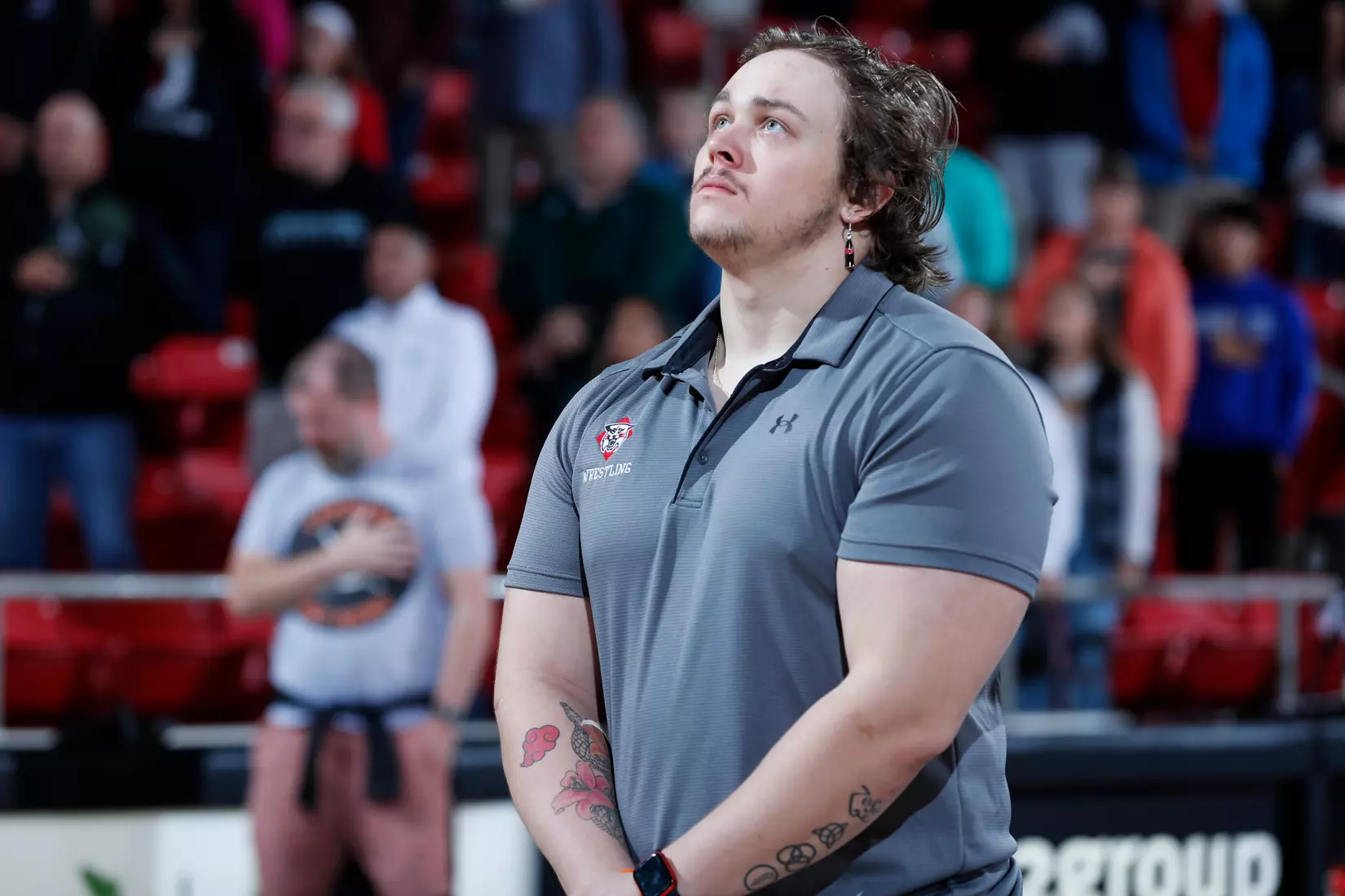 Davidson takes on Michigan State in non-conference wrestling action at Belk Arena on Friday, November 11, 2022 in Davidson, North Carolina.