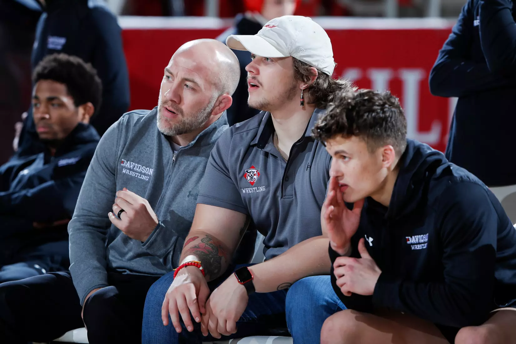 Davidson takes on Michigan State in non-conference wrestling action at Belk Arena on Friday, November 11, 2022 in Davidson, North Carolina.