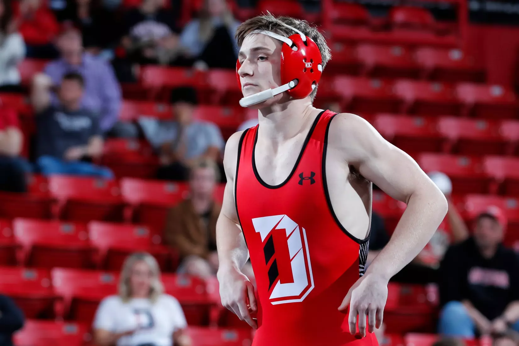 Davidson takes on Michigan State in non-conference wrestling action at Belk Arena on Friday, November 11, 2022 in Davidson, North Carolina.