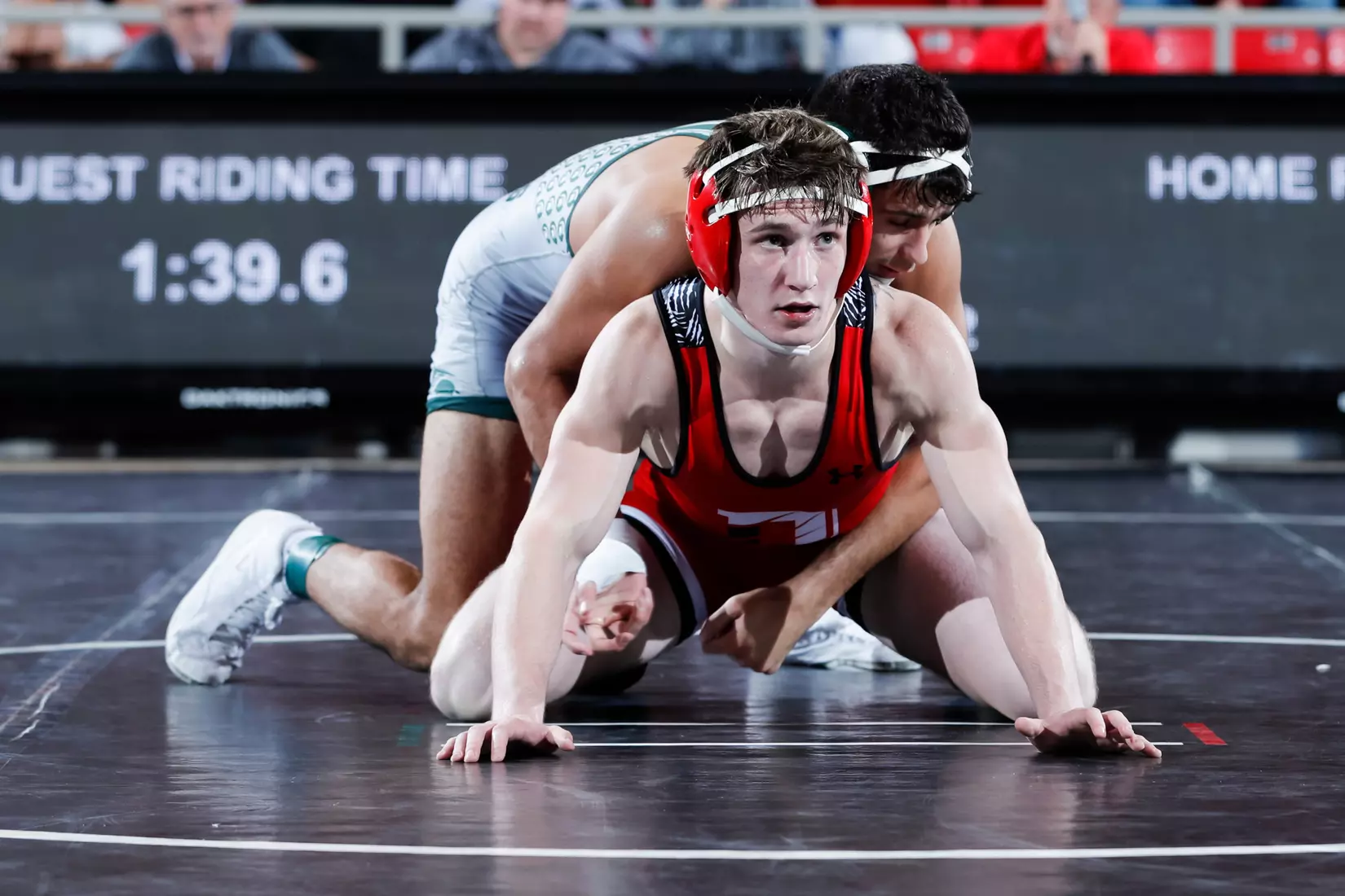 Davidson takes on Michigan State in non-conference wrestling action at Belk Arena on Friday, November 11, 2022 in Davidson, North Carolina.