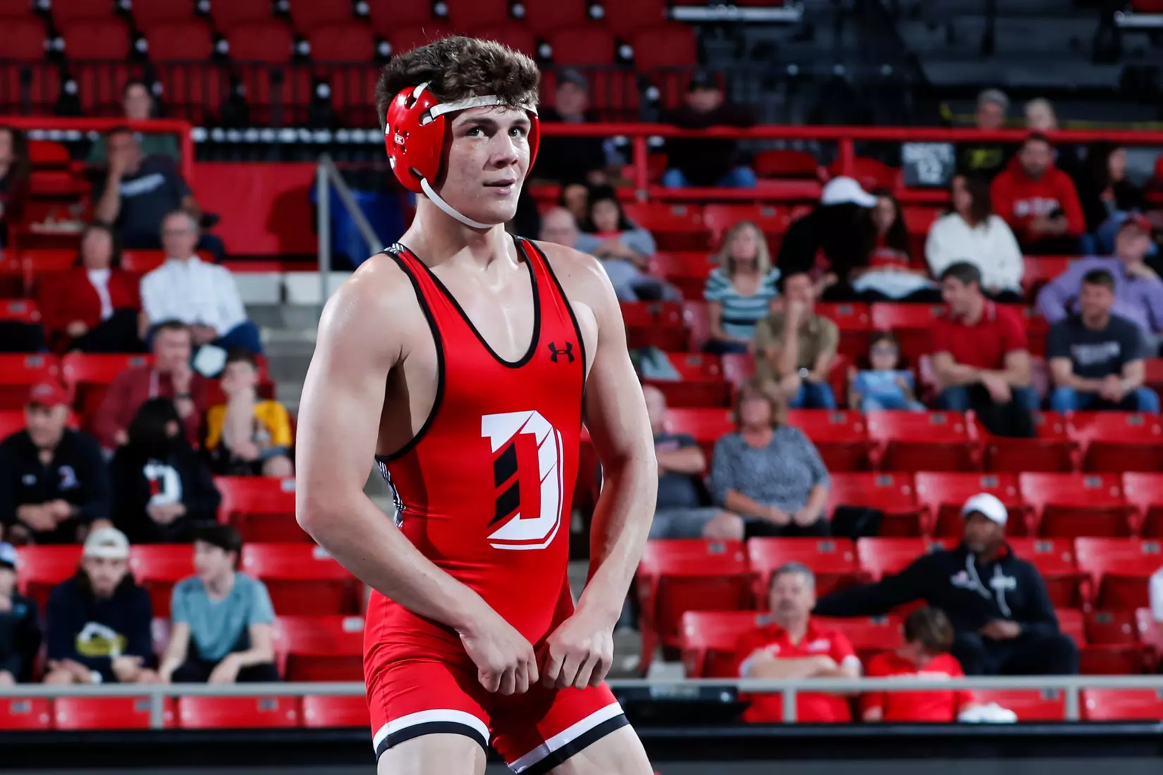 Davidson takes on Michigan State in non-conference wrestling action at Belk Arena on Friday, November 11, 2022 in Davidson, North Carolina.