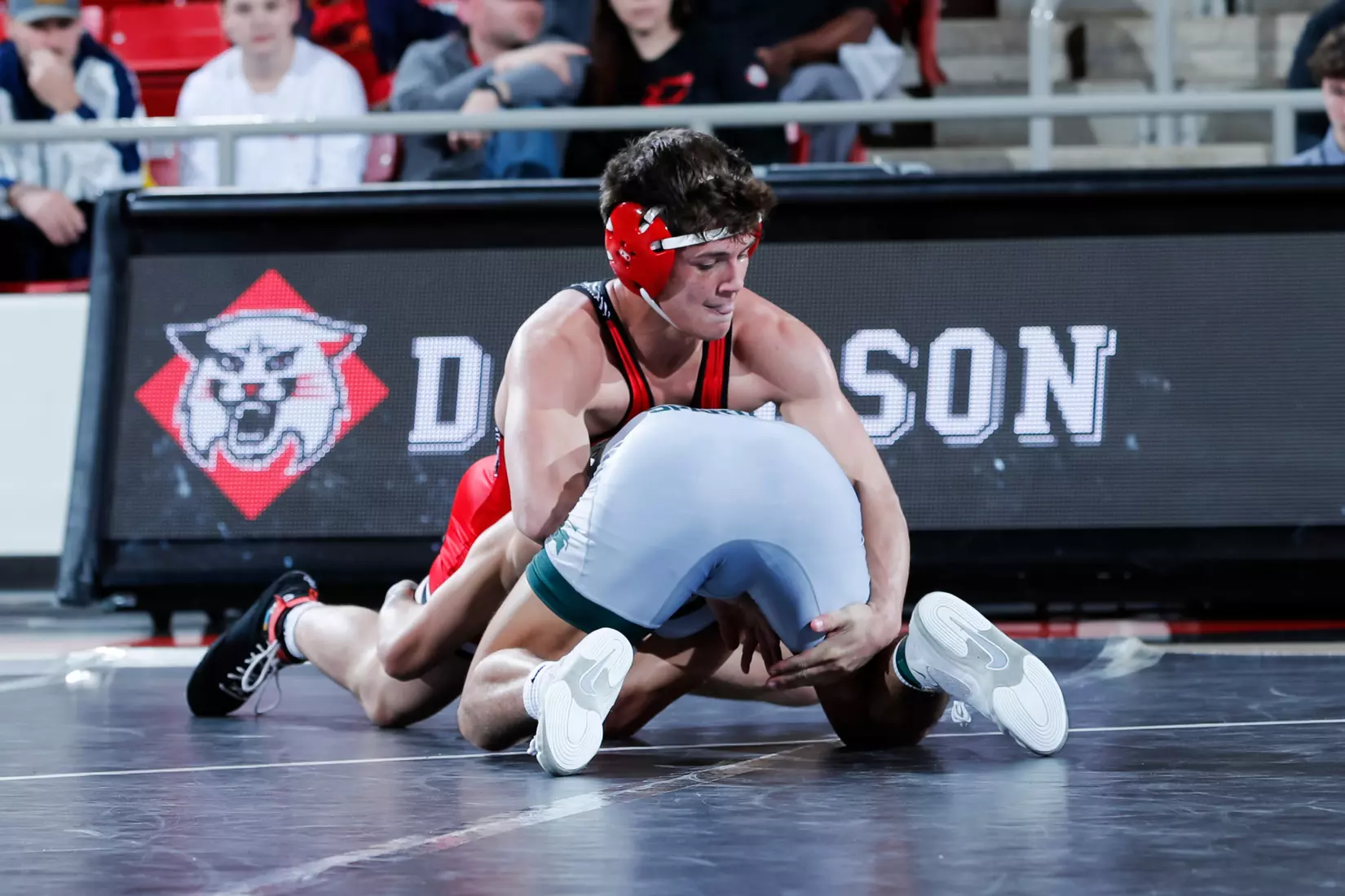 Davidson takes on Michigan State in non-conference wrestling action at Belk Arena on Friday, November 11, 2022 in Davidson, North Carolina.