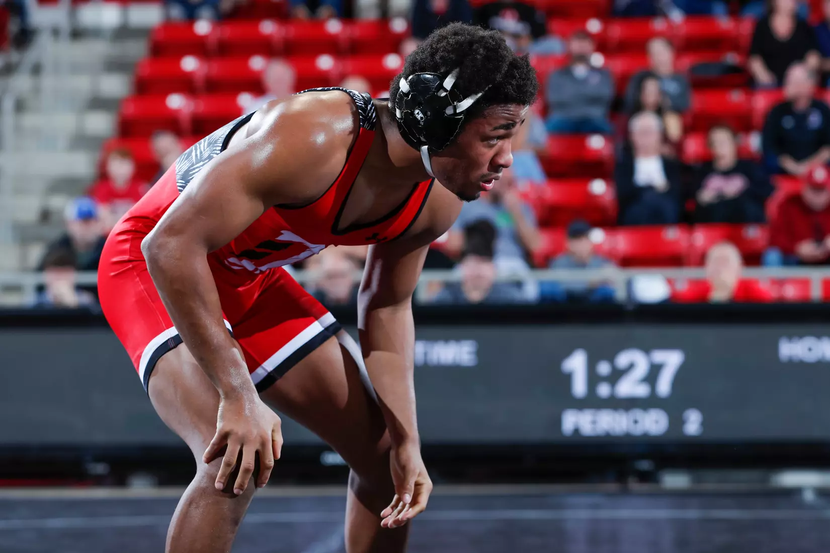 Davidson takes on Michigan State in non-conference wrestling action at Belk Arena on Friday, November 11, 2022 in Davidson, North Carolina.