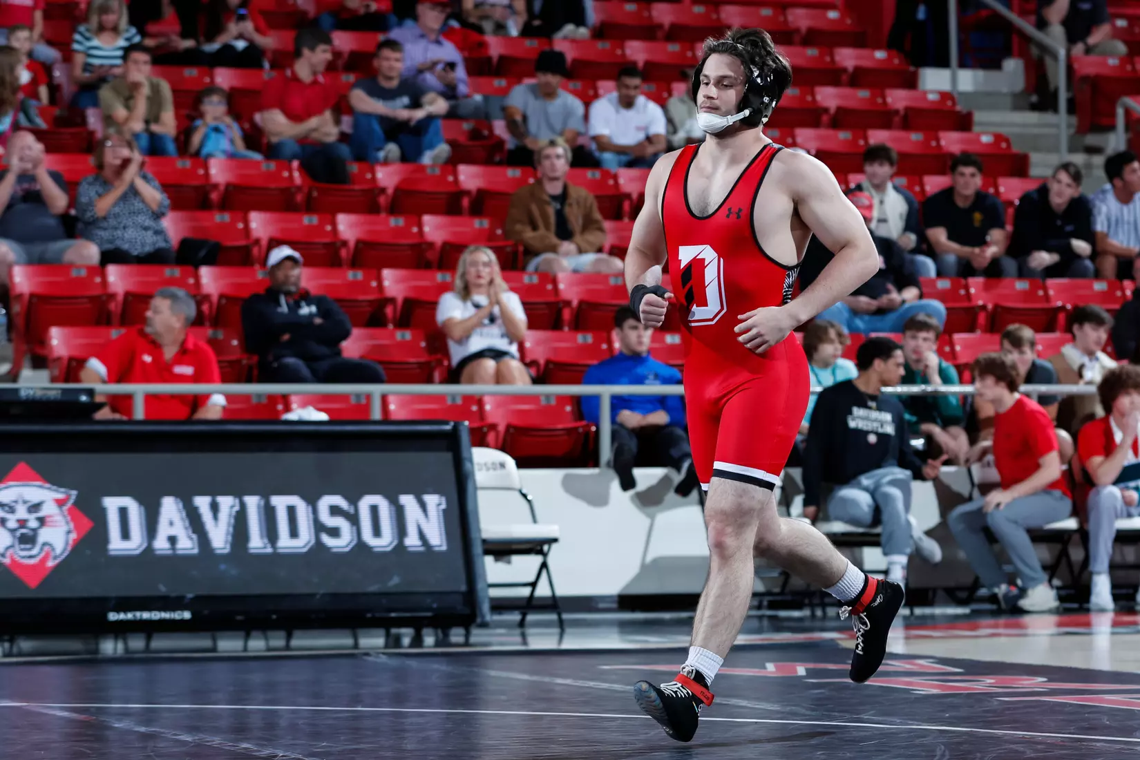 Davidson takes on Michigan State in non-conference wrestling action at Belk Arena on Friday, November 11, 2022 in Davidson, North Carolina.