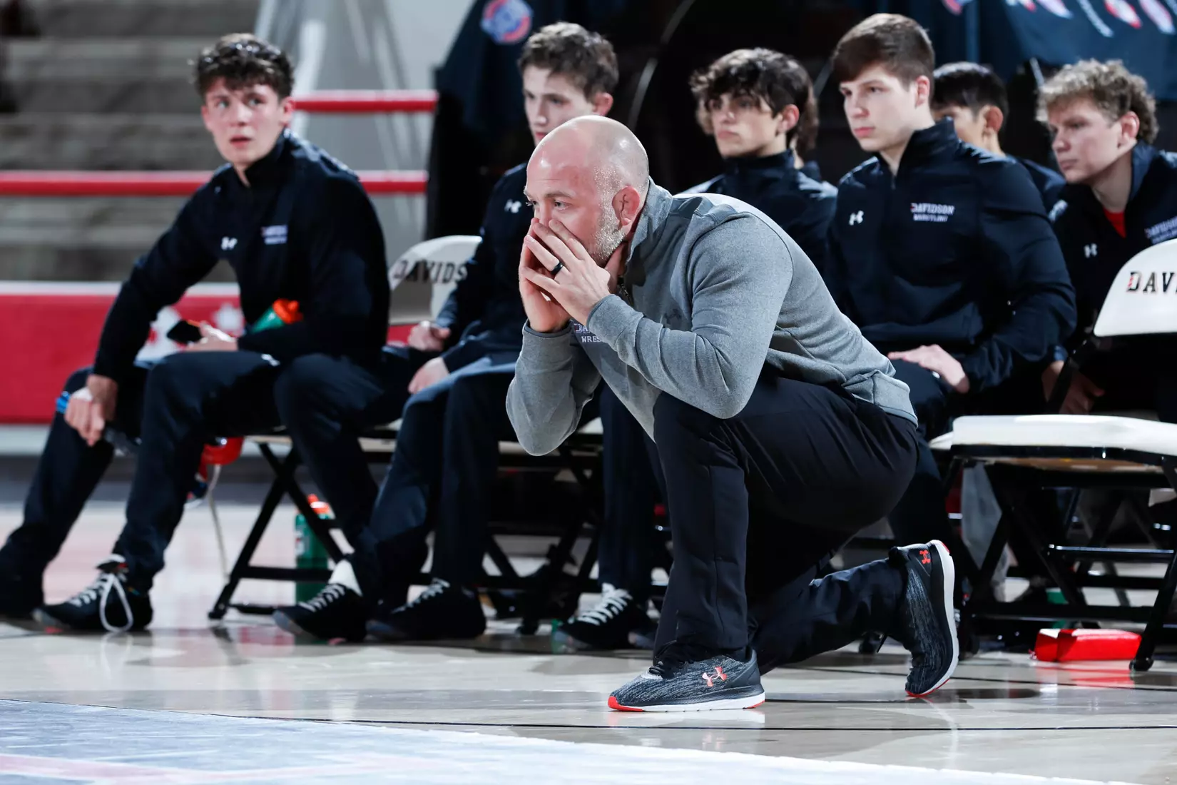 Davidson takes on Michigan State in non-conference wrestling action at Belk Arena on Friday, November 11, 2022 in Davidson, North Carolina.