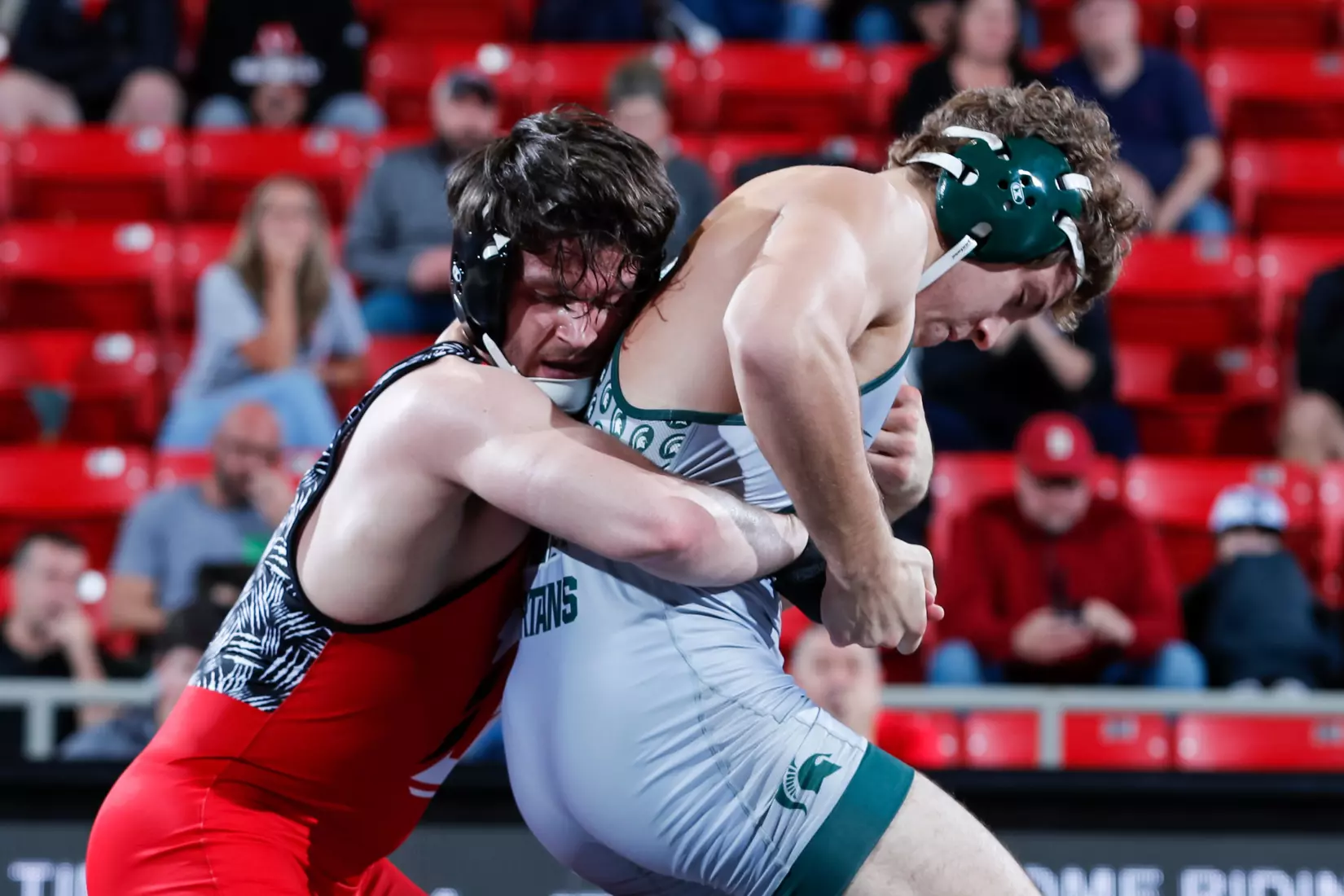 Davidson takes on Michigan State in non-conference wrestling action at Belk Arena on Friday, November 11, 2022 in Davidson, North Carolina.
