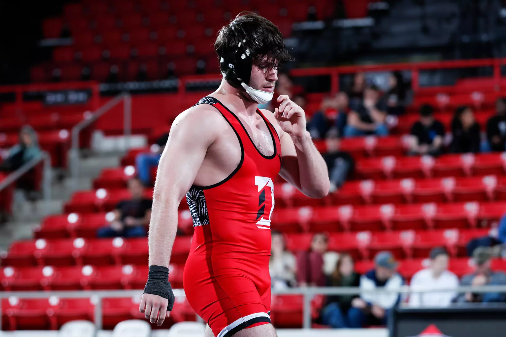 Davidson takes on Michigan State in non-conference wrestling action at Belk Arena on Friday, November 11, 2022 in Davidson, North Carolina.