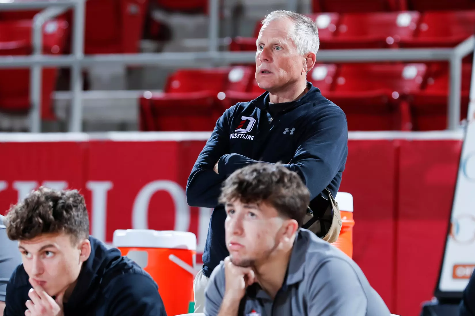 Davidson takes on Michigan State in non-conference wrestling action at Belk Arena on Friday, November 11, 2022 in Davidson, North Carolina.