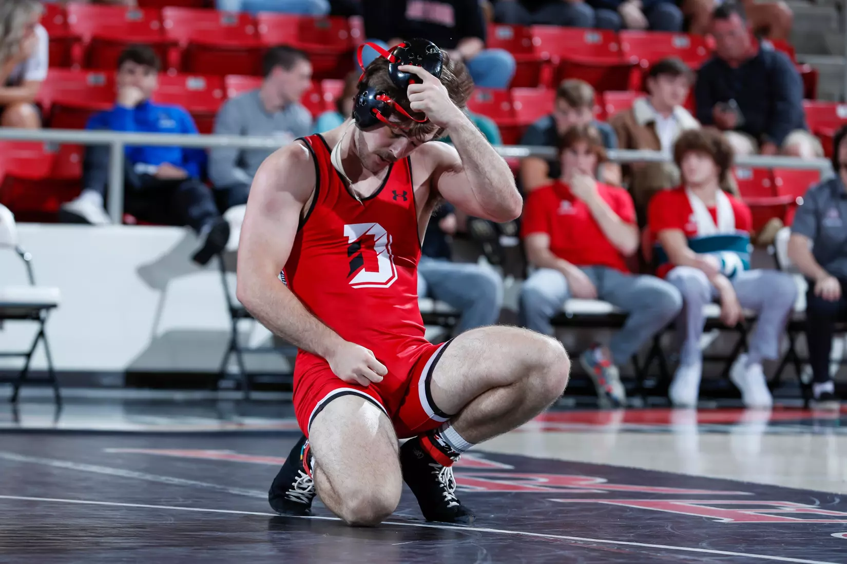 Davidson takes on Michigan State in non-conference wrestling action at Belk Arena on Friday, November 11, 2022 in Davidson, North Carolina.