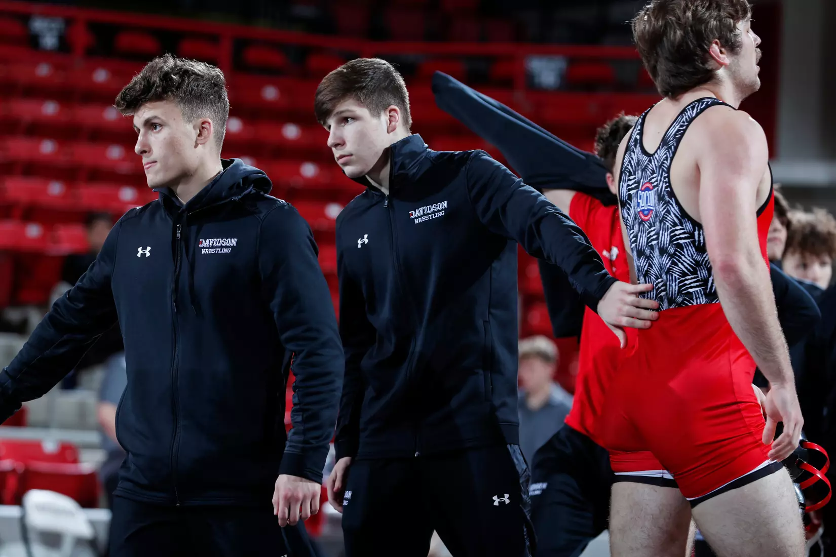 Davidson takes on Michigan State in non-conference wrestling action at Belk Arena on Friday, November 11, 2022 in Davidson, North Carolina.