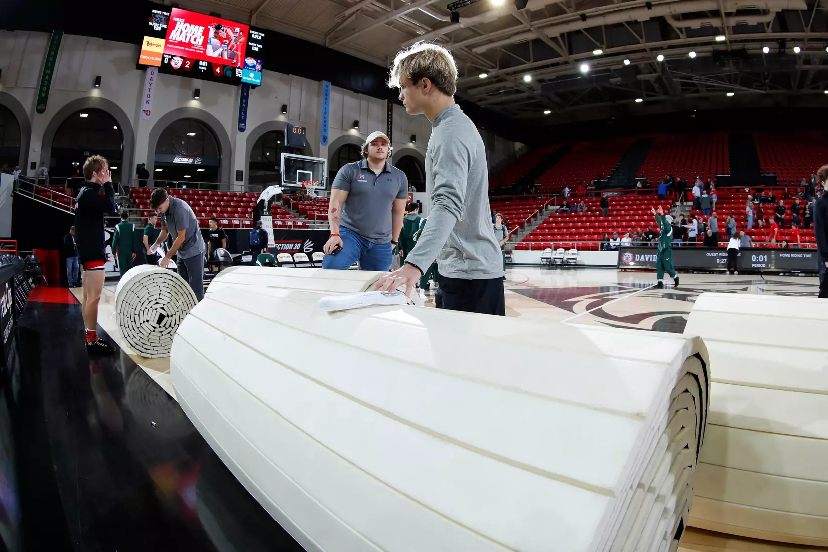 Davidson takes on Michigan State in non-conference wrestling action at Belk Arena on Friday, November 11, 2022 in Davidson, North Carolina.