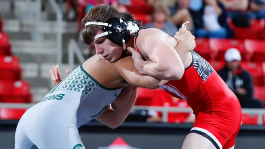 Davidson takes on Michigan State in non-conference wrestling action at Belk Arena on Friday, November 11, 2022 in Davidson, North Carolina.