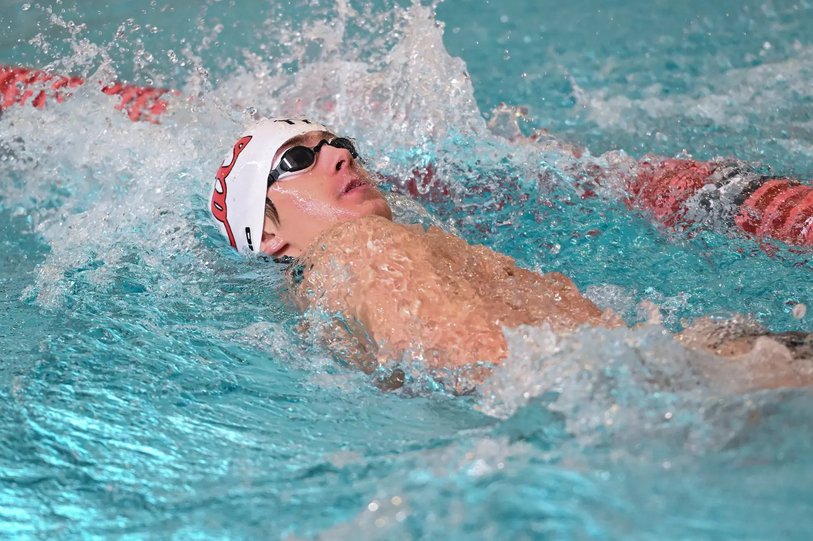 Davidson takes on Gardner-Webb in non-conference swimming action at Charles A. Cannon Pool on Saturday, November 05, 2022 in Davidson, North Carolina.