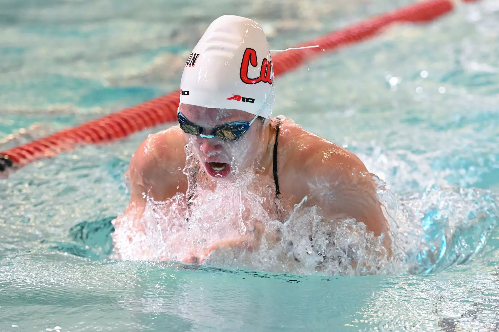 Davidson takes on Gardner-Webb in non-conference swimming action at Charles A. Cannon Pool on Saturday, November 05, 2022 in Davidson, North Carolina.