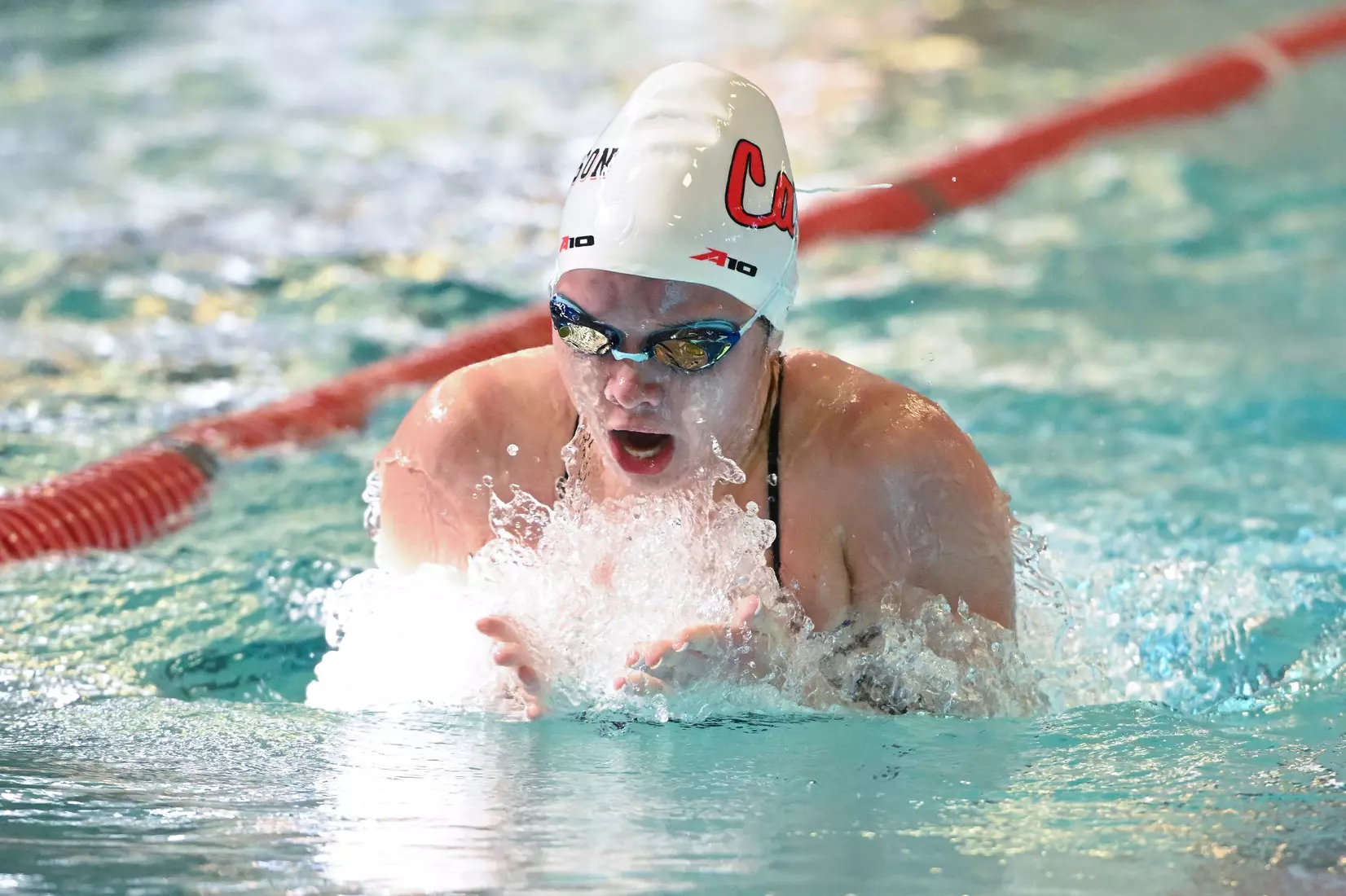 Davidson takes on Gardner-Webb in non-conference swimming action at Charles A. Cannon Pool on Saturday, November 05, 2022 in Davidson, North Carolina.