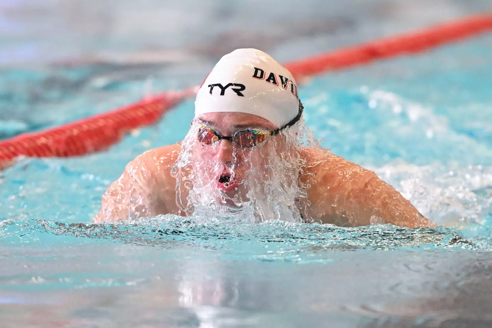 Davidson takes on Gardner-Webb in non-conference swimming action at Charles A. Cannon Pool on Saturday, November 05, 2022 in Davidson, North Carolina.