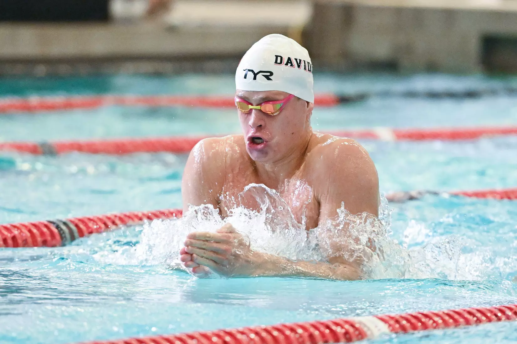 Davidson takes on Gardner-Webb in non-conference swimming action at Charles A. Cannon Pool on Saturday, November 05, 2022 in Davidson, North Carolina.