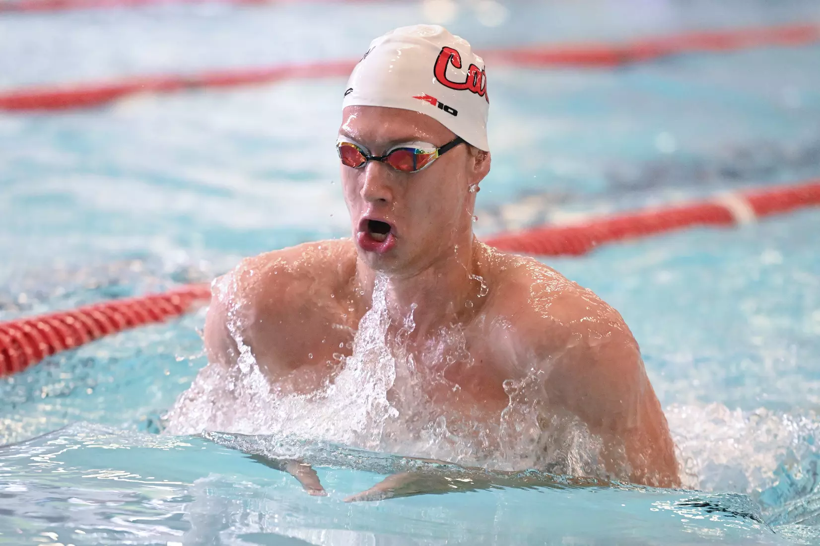 Davidson takes on Gardner-Webb in non-conference swimming action at Charles A. Cannon Pool on Saturday, November 05, 2022 in Davidson, North Carolina.