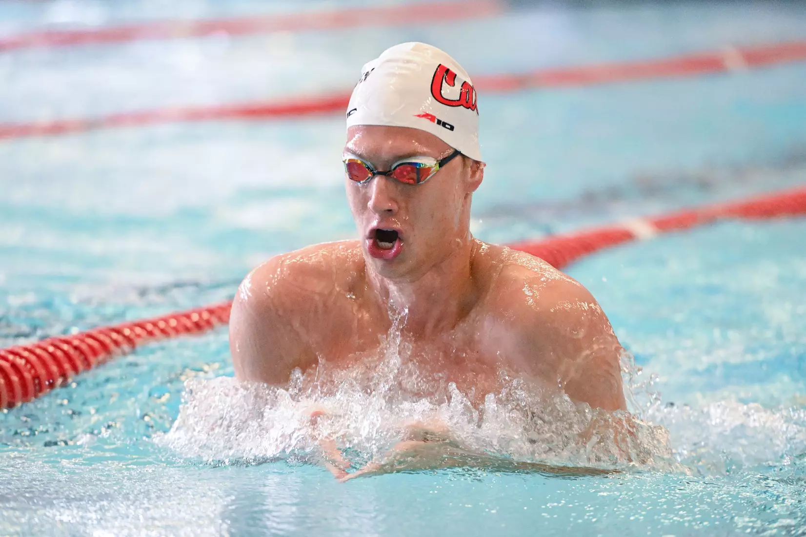 Davidson takes on Gardner-Webb in non-conference swimming action at Charles A. Cannon Pool on Saturday, November 05, 2022 in Davidson, North Carolina.