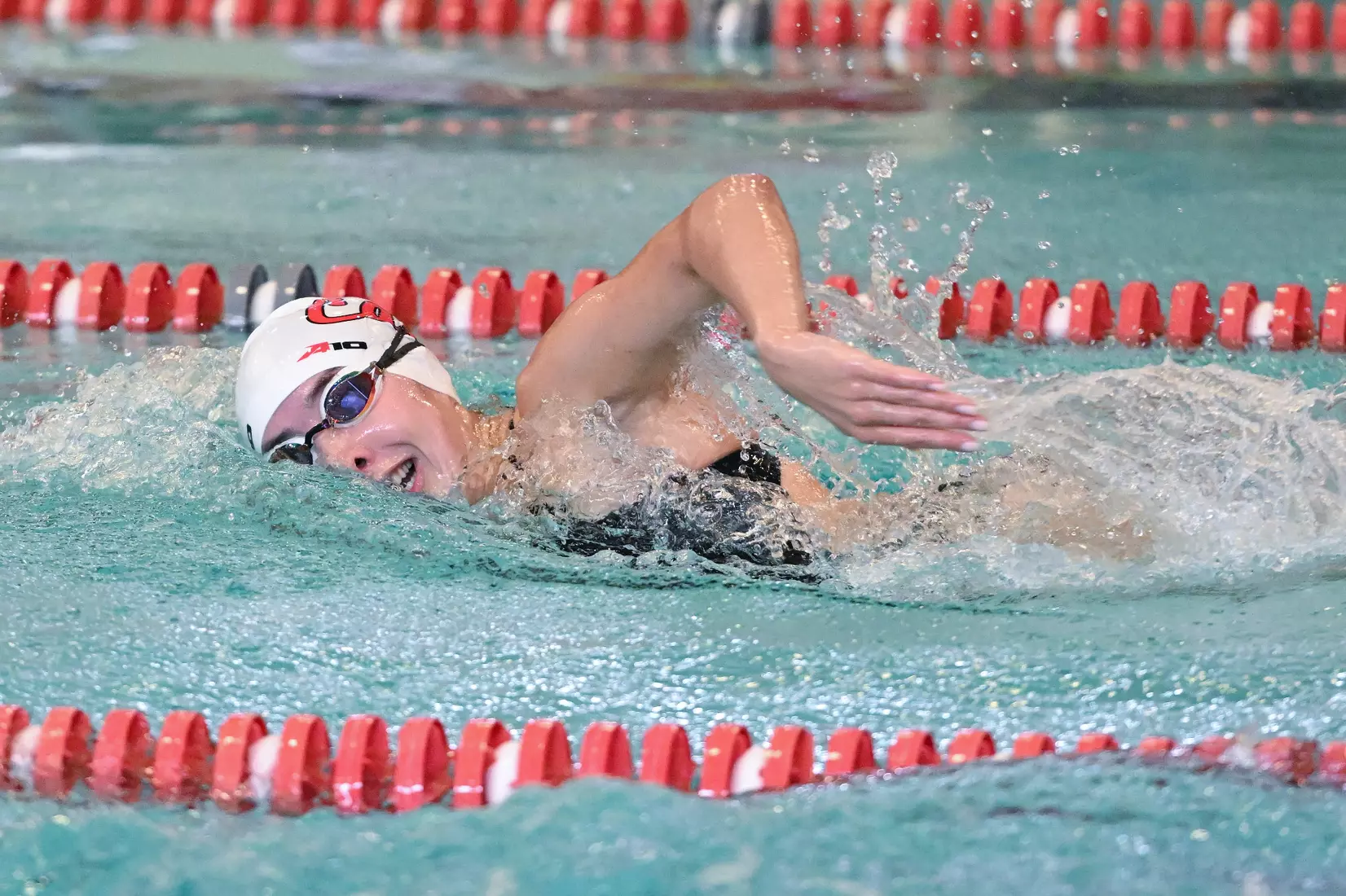 Davidson takes on Gardner-Webb in non-conference swimming action at Charles A. Cannon Pool on Saturday, November 05, 2022 in Davidson, North Carolina.