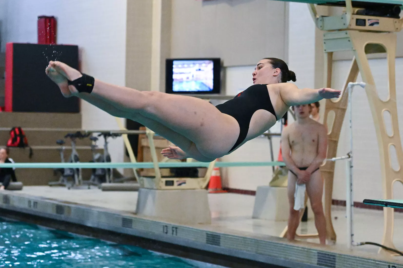 Davidson takes on Gardner-Webb in non-conference swimming action at Charles A. Cannon Pool on Saturday, November 05, 2022 in Davidson, North Carolina.