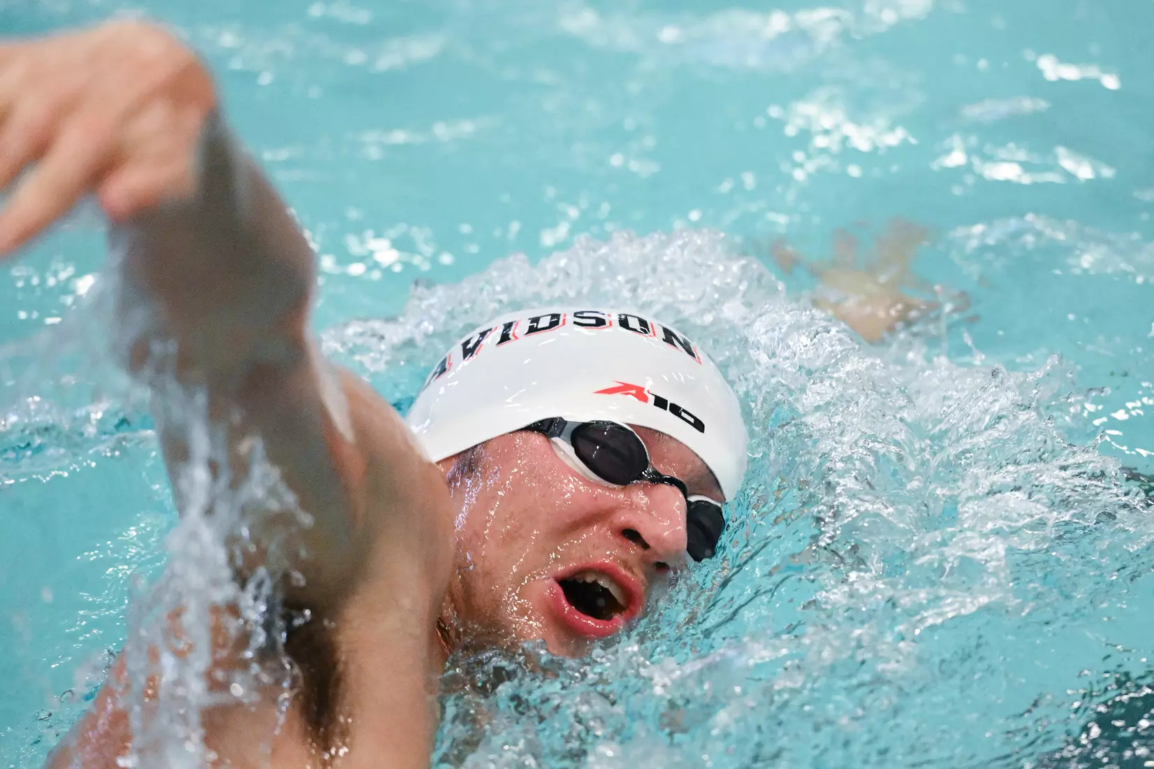 Davidson takes on Gardner-Webb in non-conference swimming action at Charles A. Cannon Pool on Saturday, November 05, 2022 in Davidson, North Carolina.