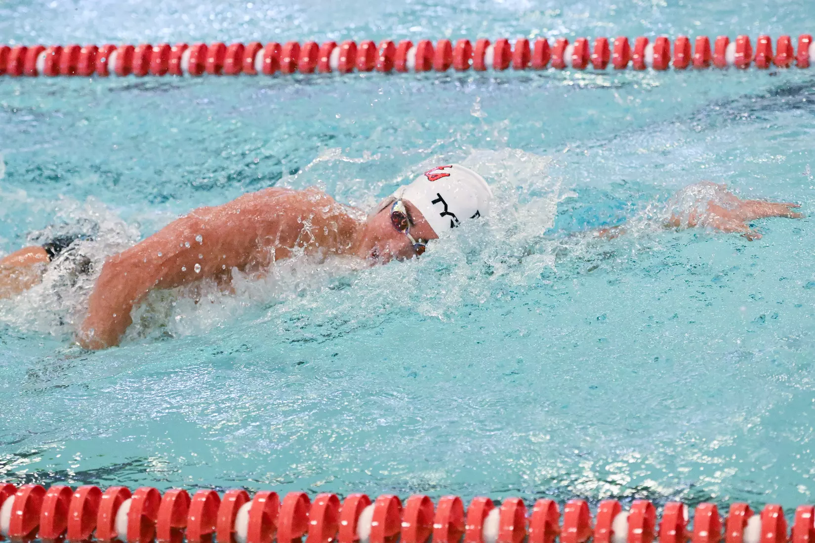 Davidson takes on Gardner-Webb in non-conference swimming action at Charles A. Cannon Pool on Saturday, November 05, 2022 in Davidson, North Carolina.