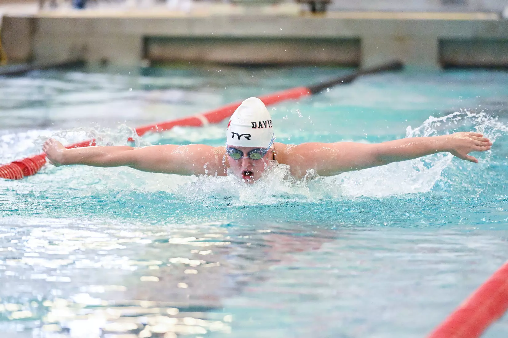 Davidson takes on Gardner-Webb in non-conference swimming action at Charles A. Cannon Pool on Saturday, November 05, 2022 in Davidson, North Carolina.