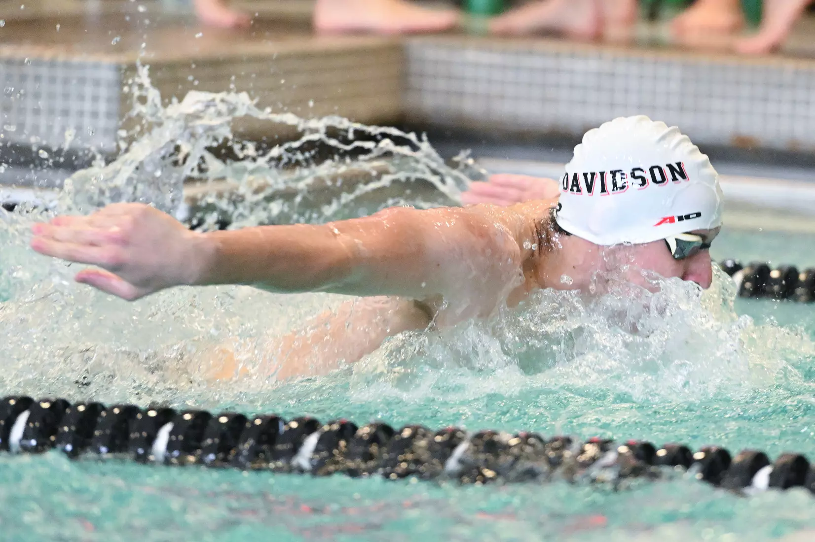 Davidson takes on Gardner-Webb in non-conference swimming action at Charles A. Cannon Pool on Saturday, November 05, 2022 in Davidson, North Carolina.