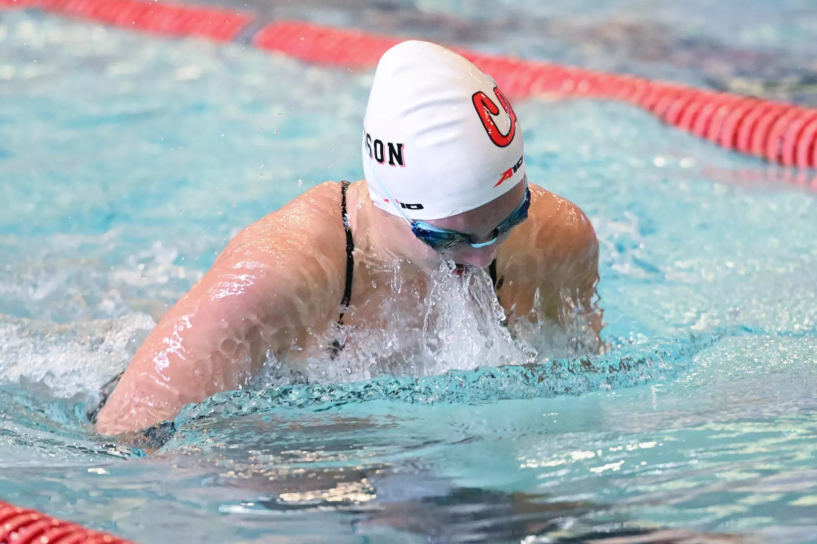 Davidson takes on Gardner-Webb in non-conference swimming action at Charles A. Cannon Pool on Saturday, November 05, 2022 in Davidson, North Carolina.