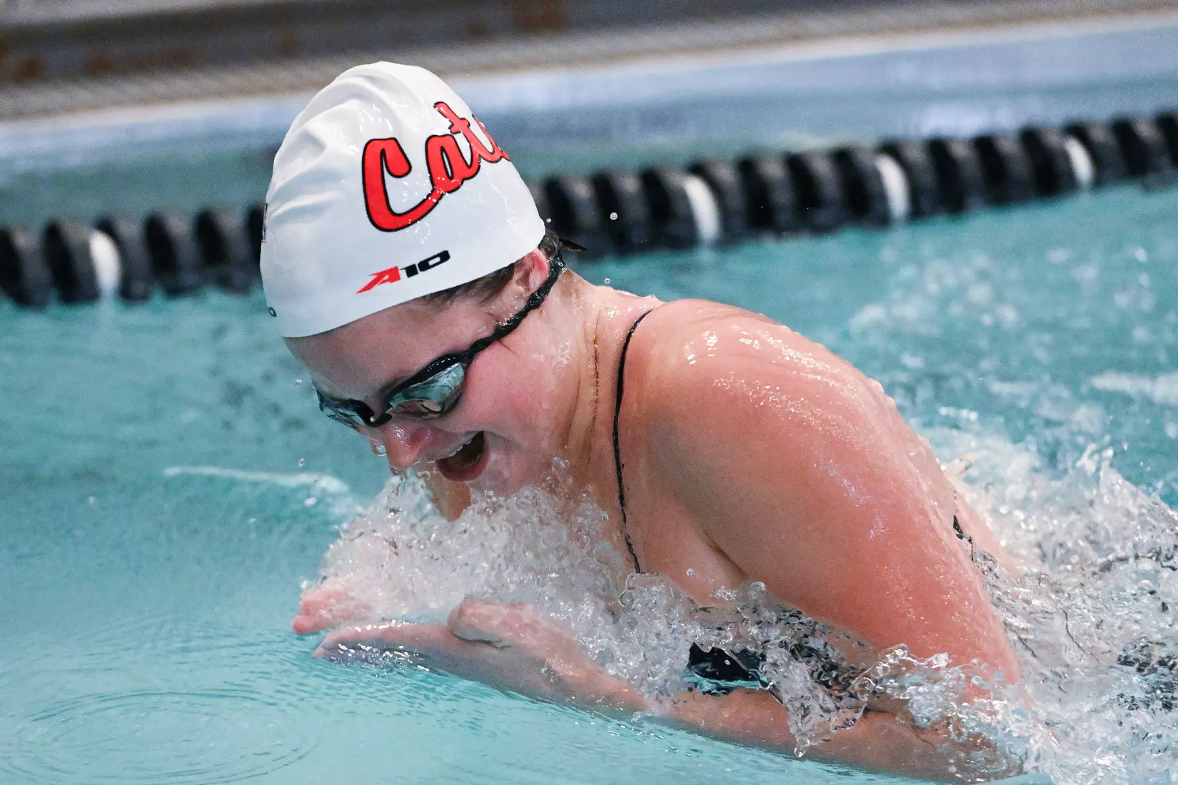 Davidson takes on Gardner-Webb in non-conference swimming action at Charles A. Cannon Pool on Saturday, November 05, 2022 in Davidson, North Carolina.