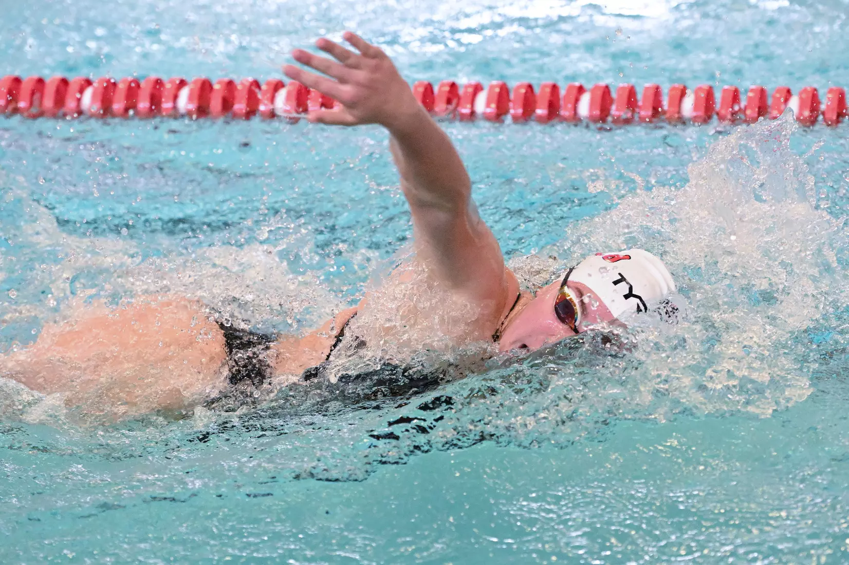 Davidson takes on Gardner-Webb in non-conference swimming action at Charles A. Cannon Pool on Saturday, November 05, 2022 in Davidson, North Carolina.
