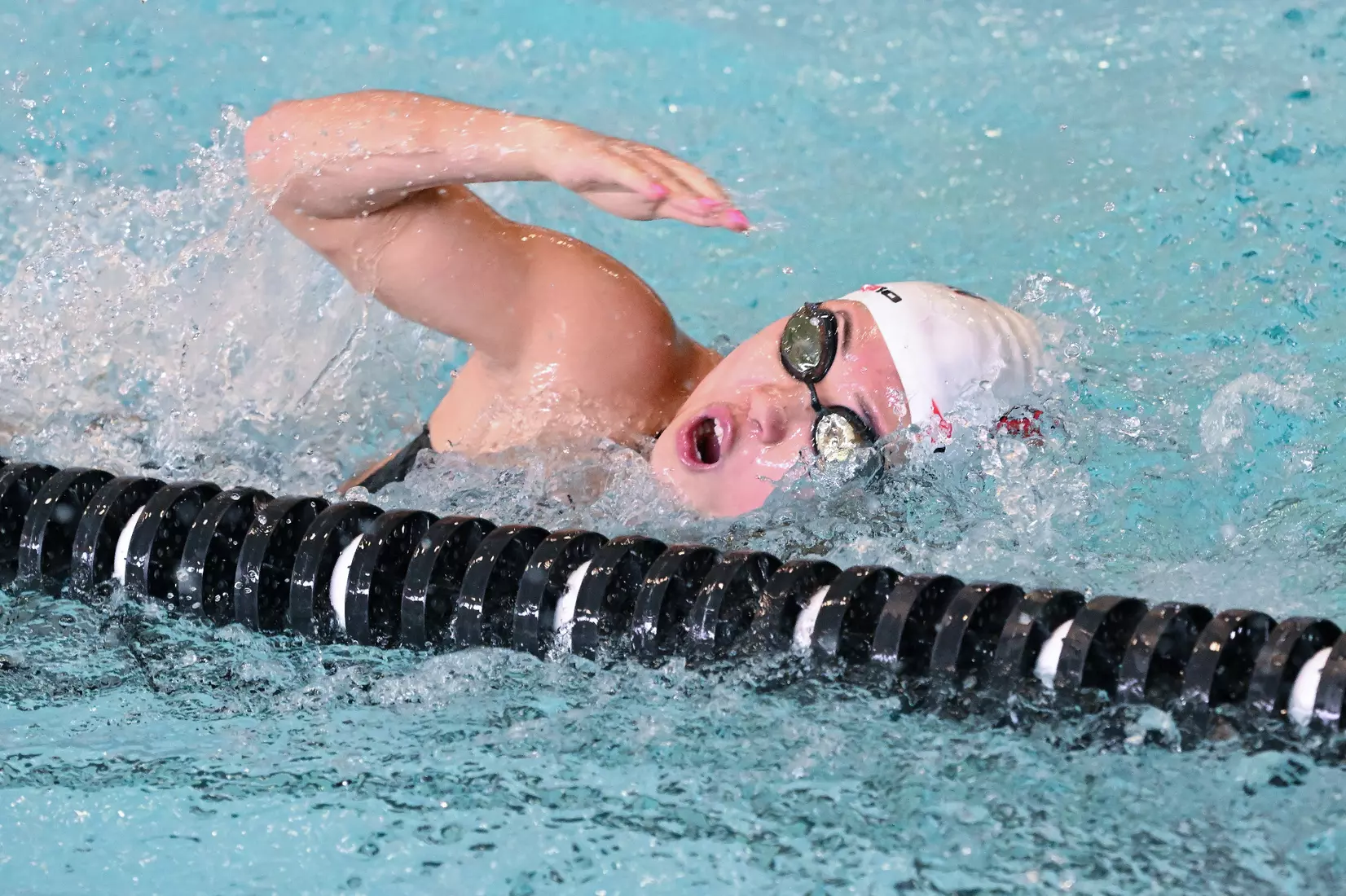 Davidson takes on Gardner-Webb in non-conference swimming action at Charles A. Cannon Pool on Saturday, November 05, 2022 in Davidson, North Carolina.