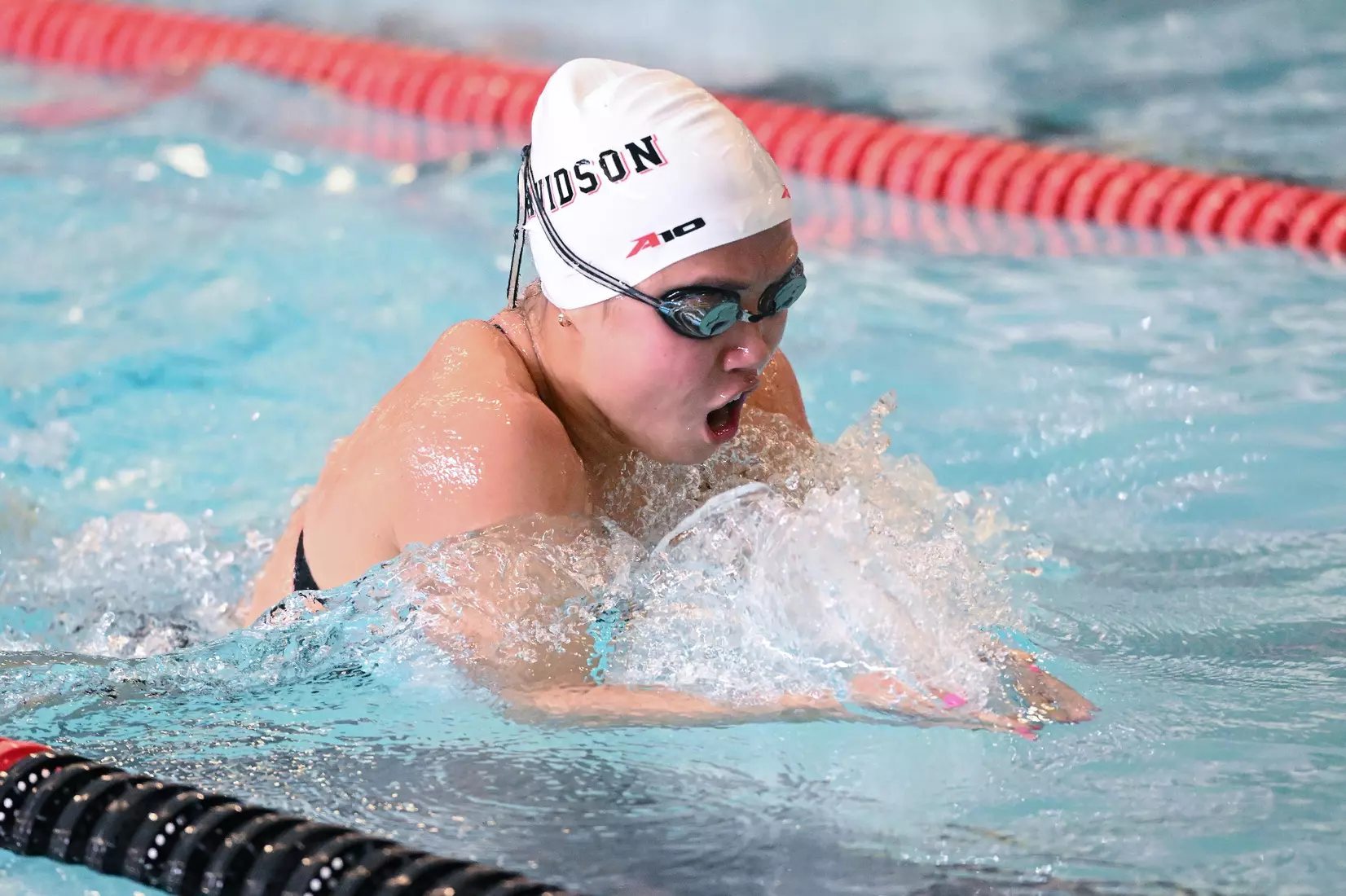 Davidson takes on Gardner-Webb in non-conference swimming action at Charles A. Cannon Pool on Saturday, November 05, 2022 in Davidson, North Carolina.