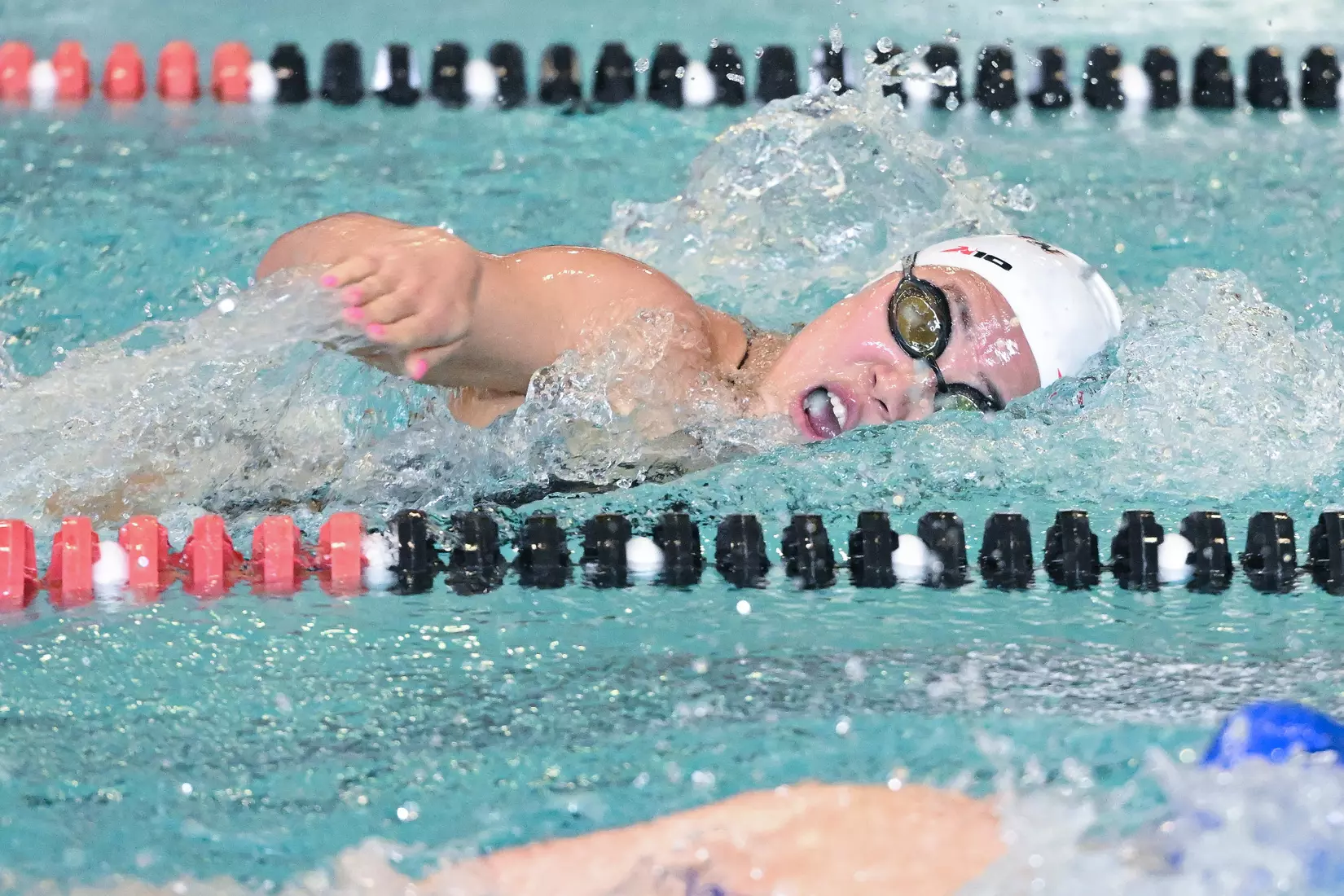 Davidson takes on Gardner-Webb in non-conference swimming action at Charles A. Cannon Pool on Saturday, November 05, 2022 in Davidson, North Carolina.