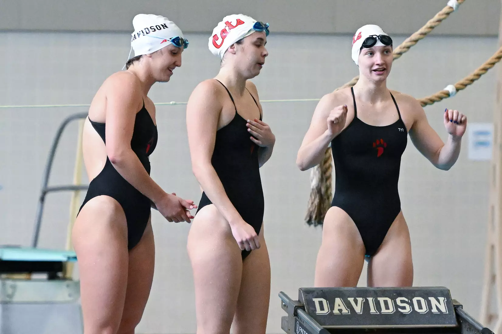 Davidson takes on Gardner-Webb in non-conference swimming action at Charles A. Cannon Pool on Saturday, November 05, 2022 in Davidson, North Carolina.