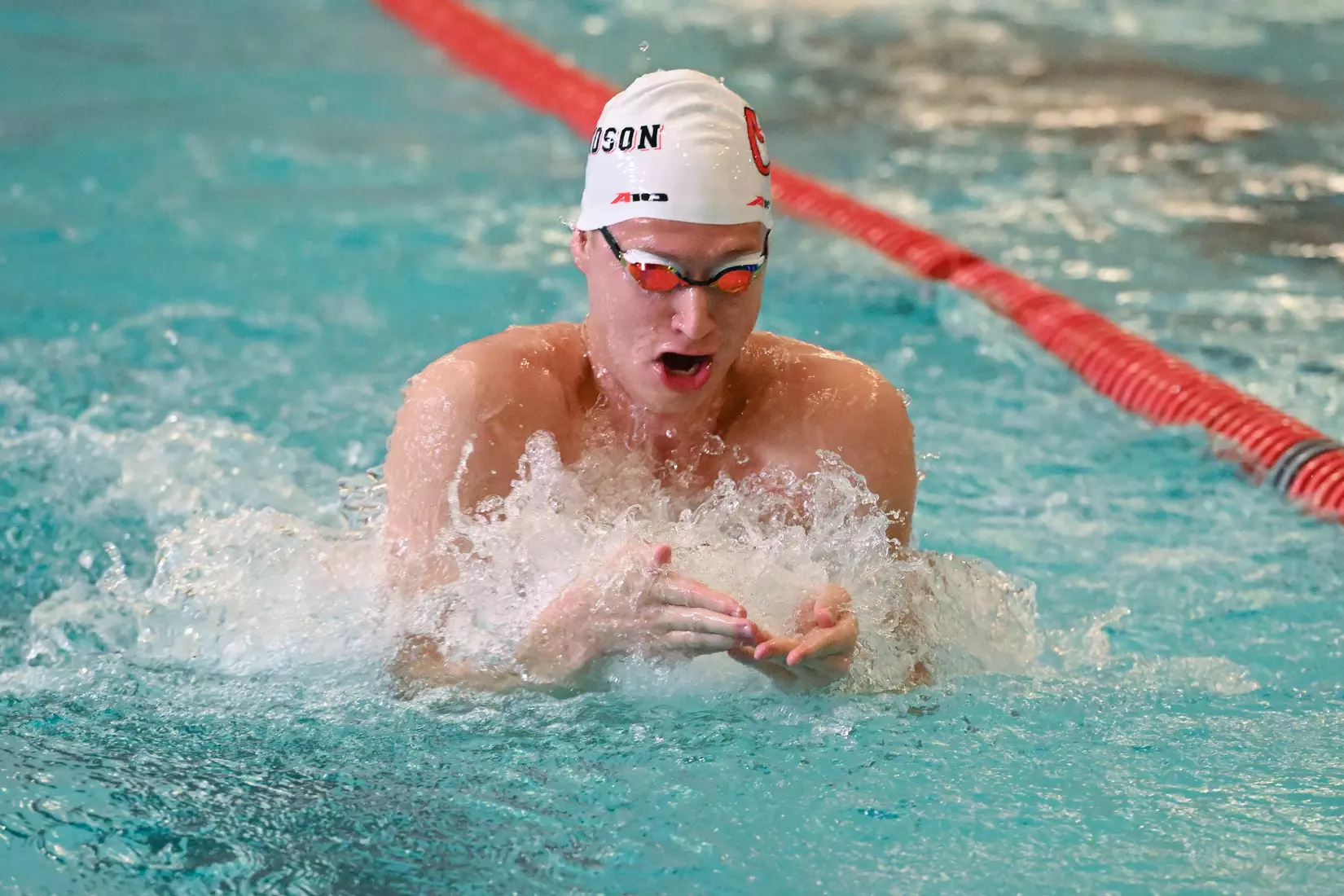 Davidson takes on Gardner-Webb in non-conference swimming action at Charles A. Cannon Pool on Saturday, November 05, 2022 in Davidson, North Carolina.