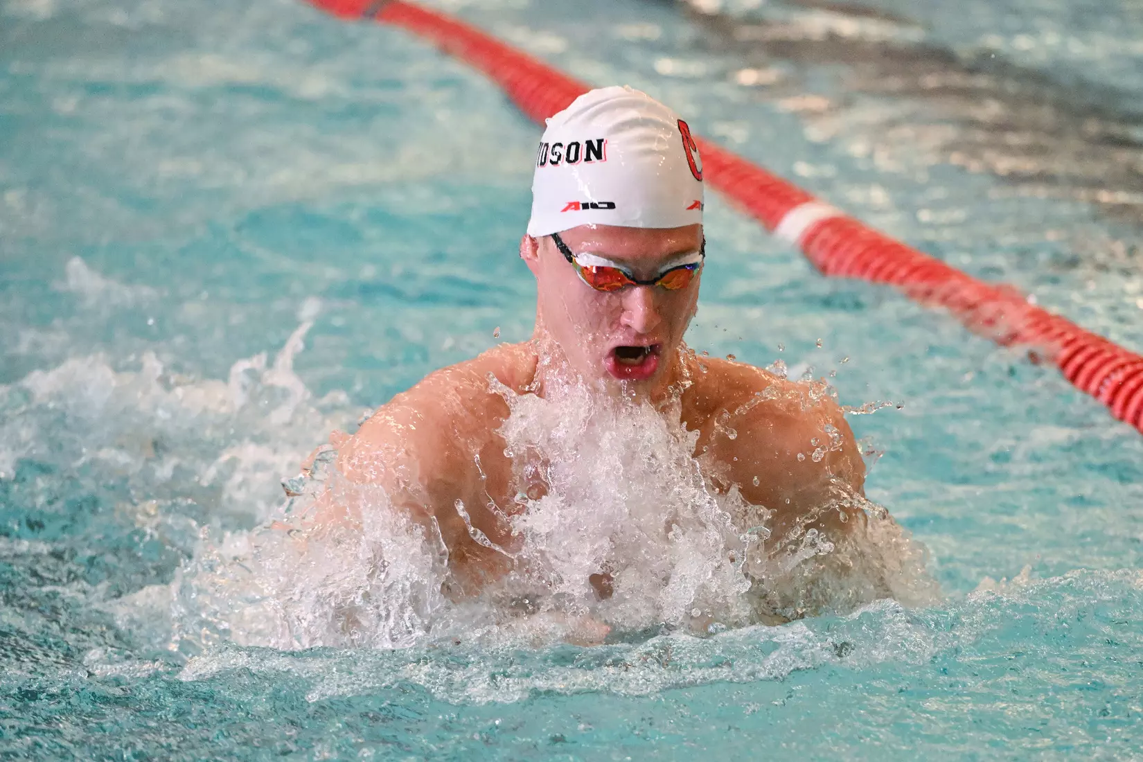Davidson takes on Gardner-Webb in non-conference swimming action at Charles A. Cannon Pool on Saturday, November 05, 2022 in Davidson, North Carolina.